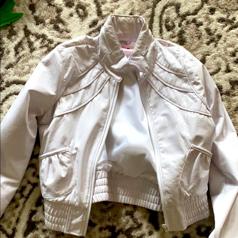 Faux leather bb Dakota pvc members-only jacket